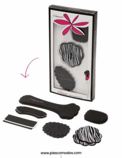 Kit Completo Stiletto Stylist almohadillas de poron Foot Petals PiesComodos (2)