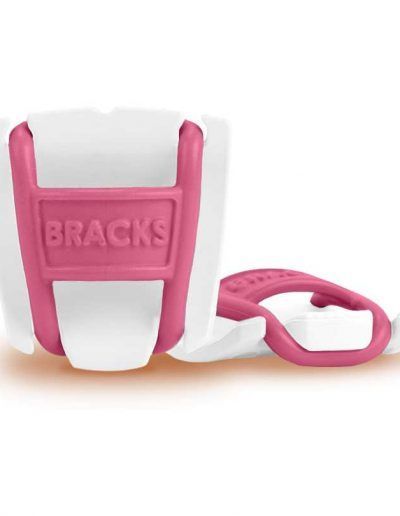 BRACKS - Clips/Locks to keep your laces tied - White