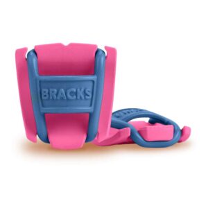 BRACKS - Clips/Locks to keep your laces tied - Pink
