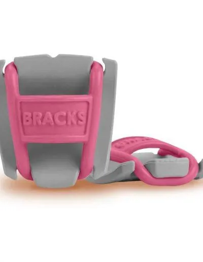 BRACKS - Clips/Locks to keep your laces tied - Grey