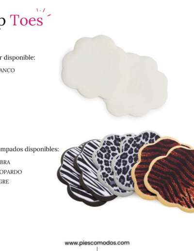 Tip toes almohadillas amortiguadoras de porón para metatarso Foot Petals PiesComodos