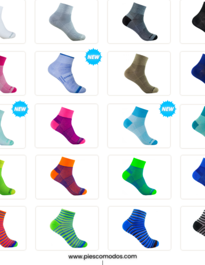 Catálogo Coolmesh II Quarter WrightSock Spain colores 2026