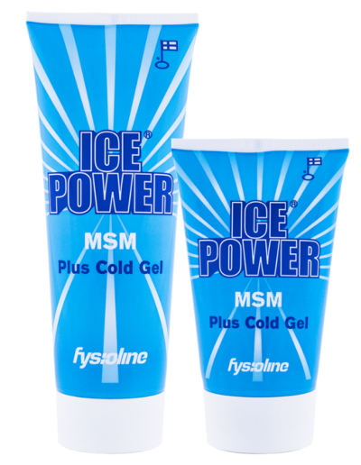 Ice Power Plus Cold Gel MSM 100 y 200ml- Gel frío plus con MSM PiesComodos