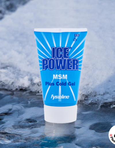 Ice Power Plus Cold Gel MSM 100ml PiesComodos
