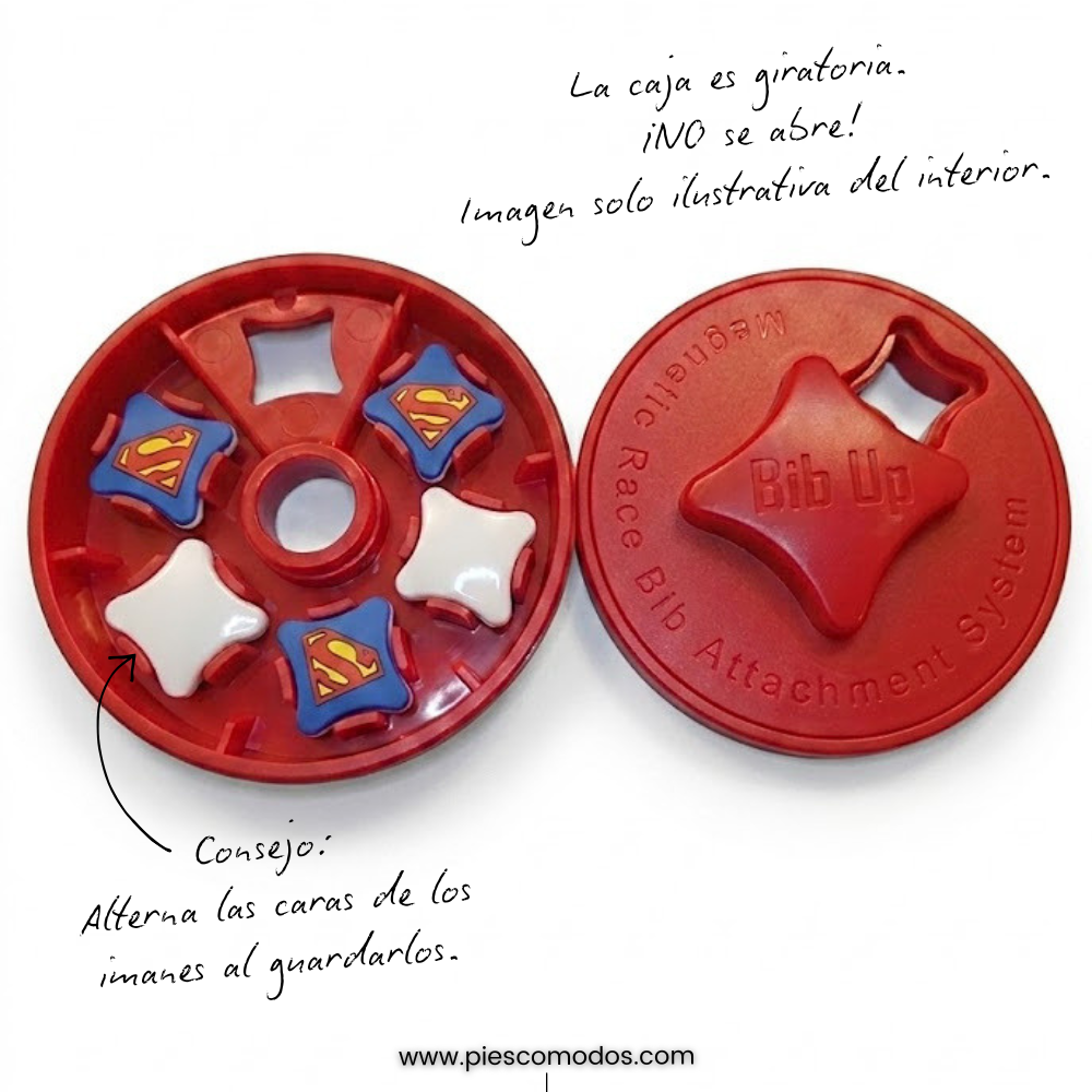Bibox acja portaimanes rojo demo bibup piescomodos